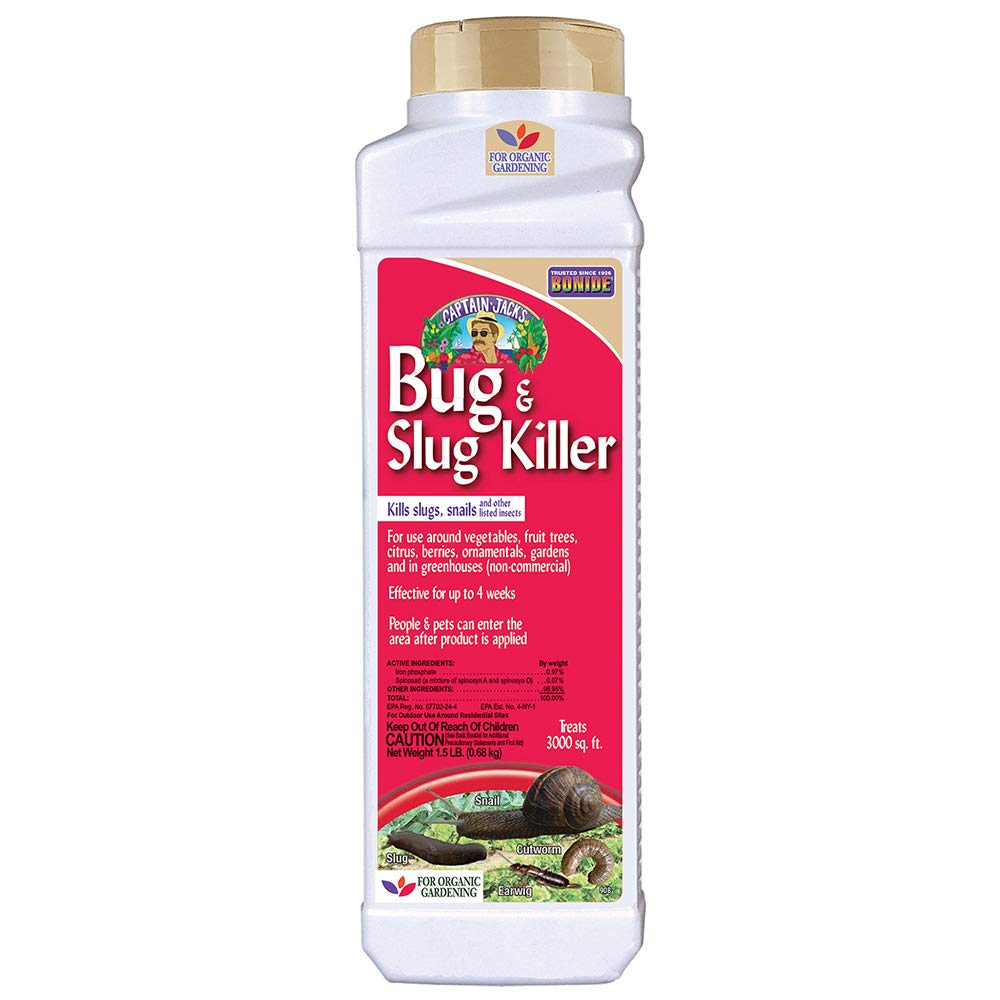 Bonide Bug & Slug Killer Granules 1.5 lb front view