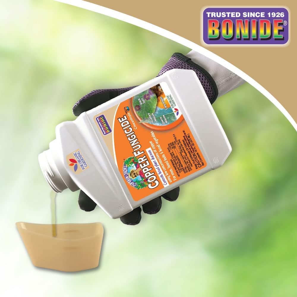Bonide Captain Jack Copper Fungicide in garden setting