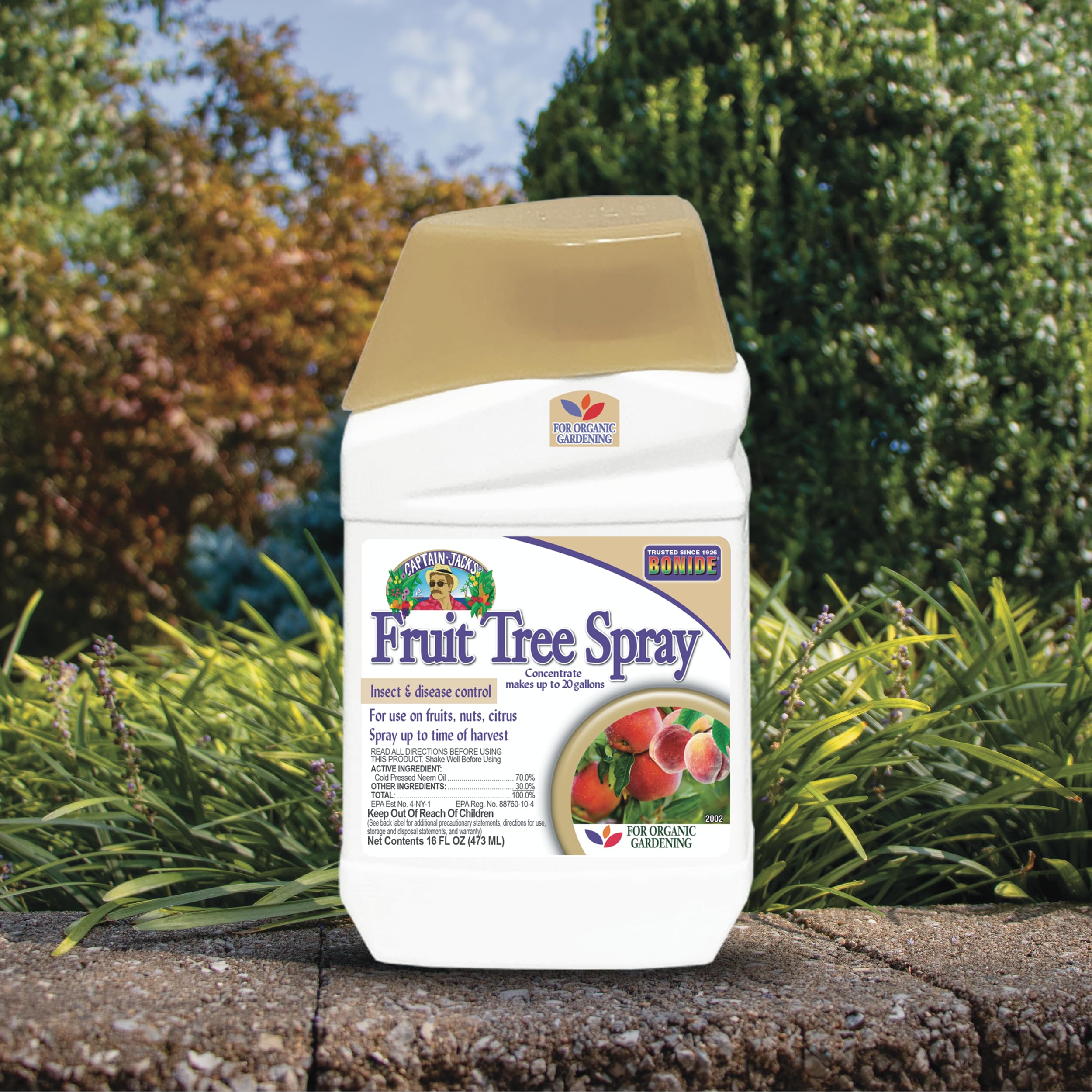 Bonide Captain Jack's Fruit Tree Spray packaging and box