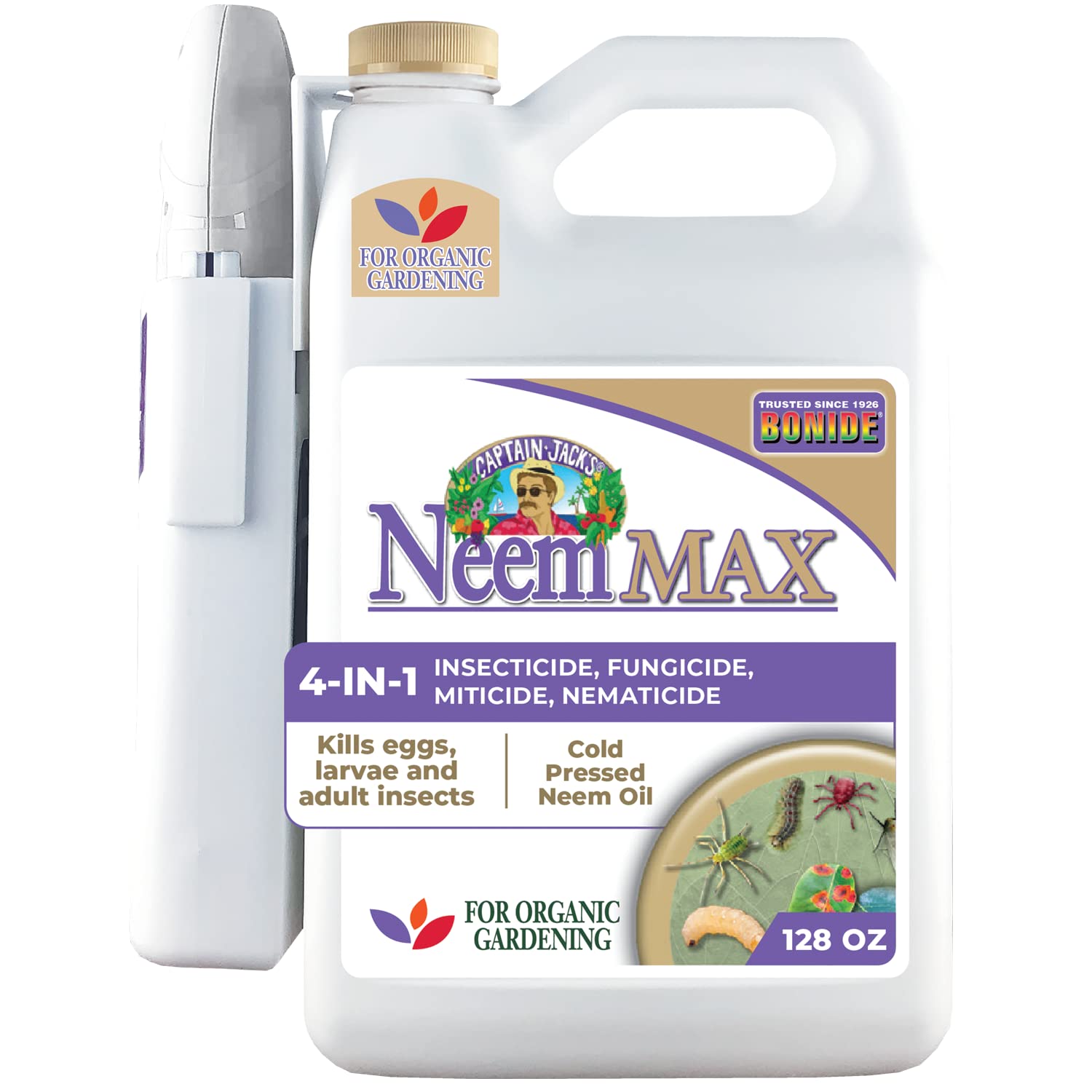 Bonide Captain Jack's Neem Max 128 oz Ready-to-Use Spray front view