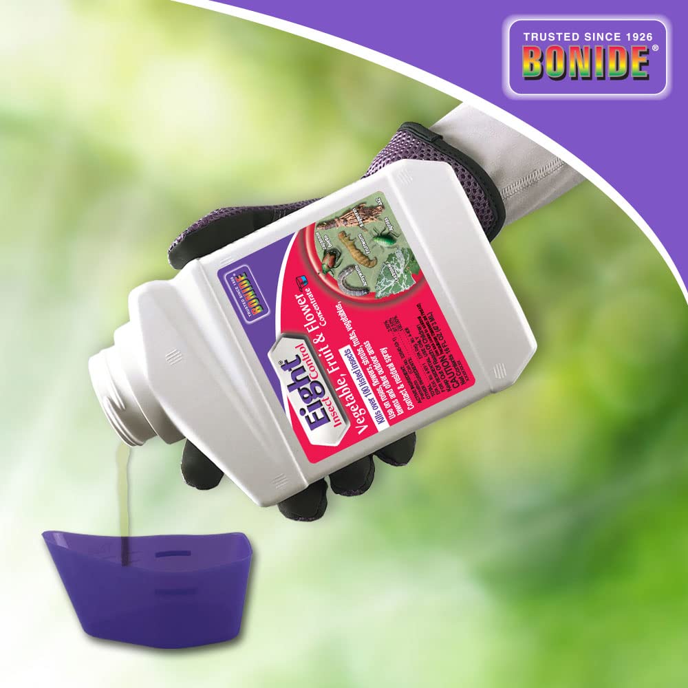Bonide Eight Insect Control bottle with spray applicator