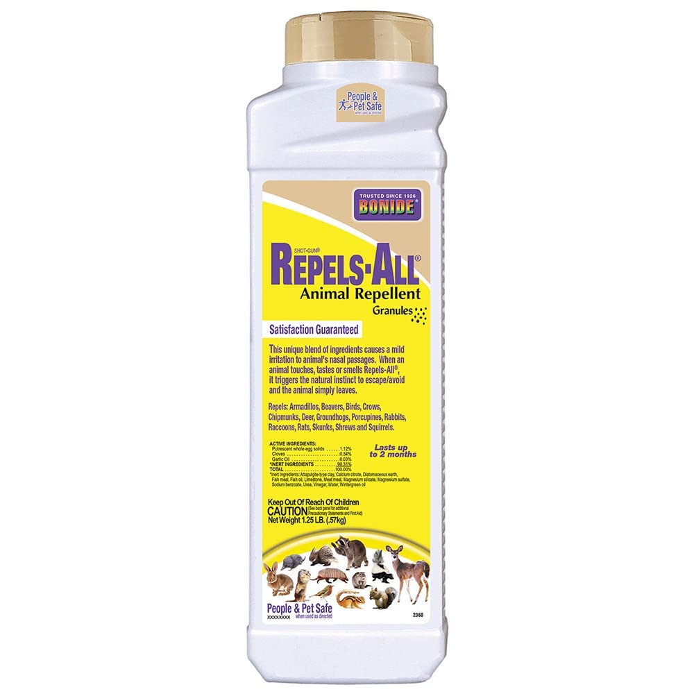 Bonide Repels-All Animal Repellent Granules 1.25 lbs front view
