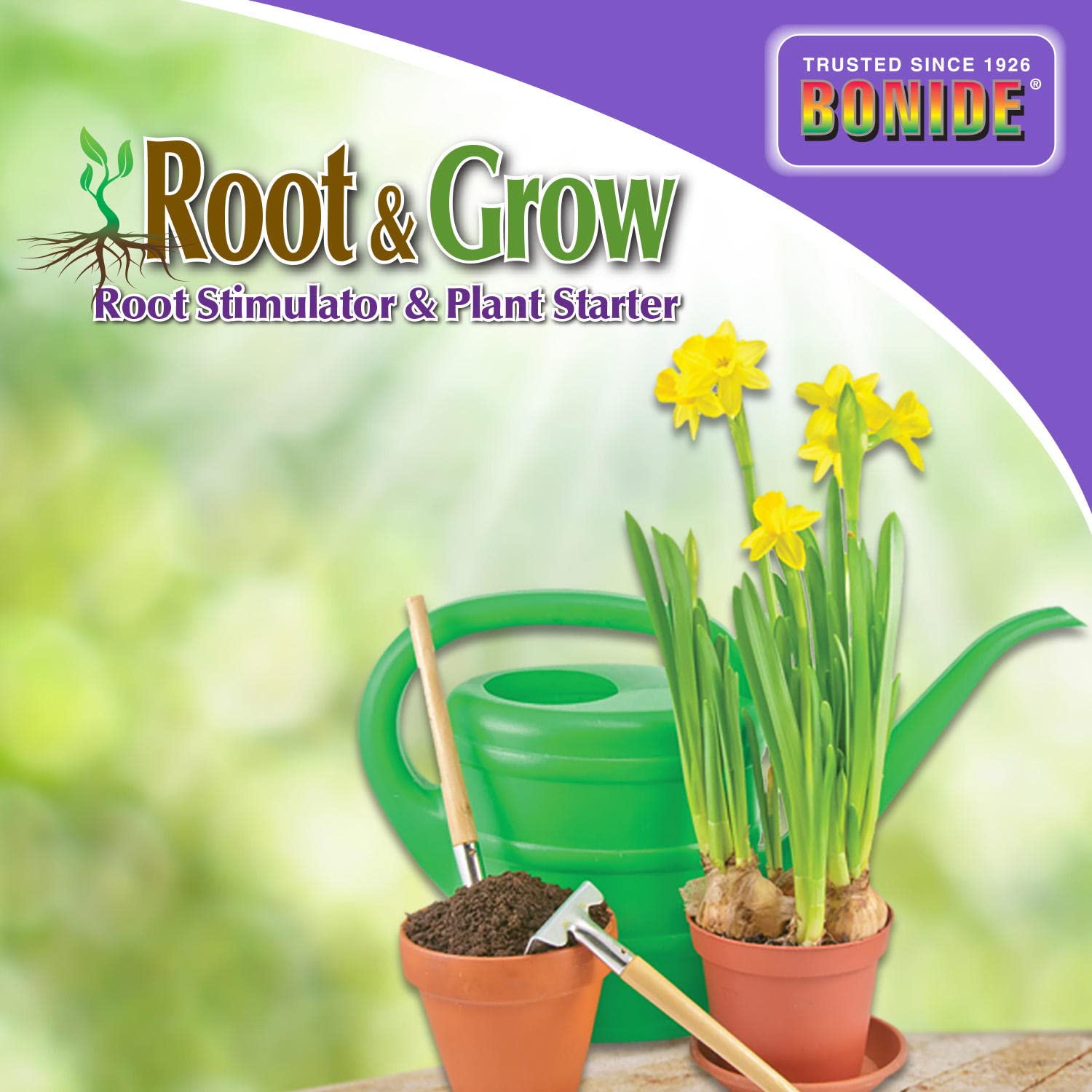 Bonide Root & Grow 32 oz Concentrate back view with ingredients