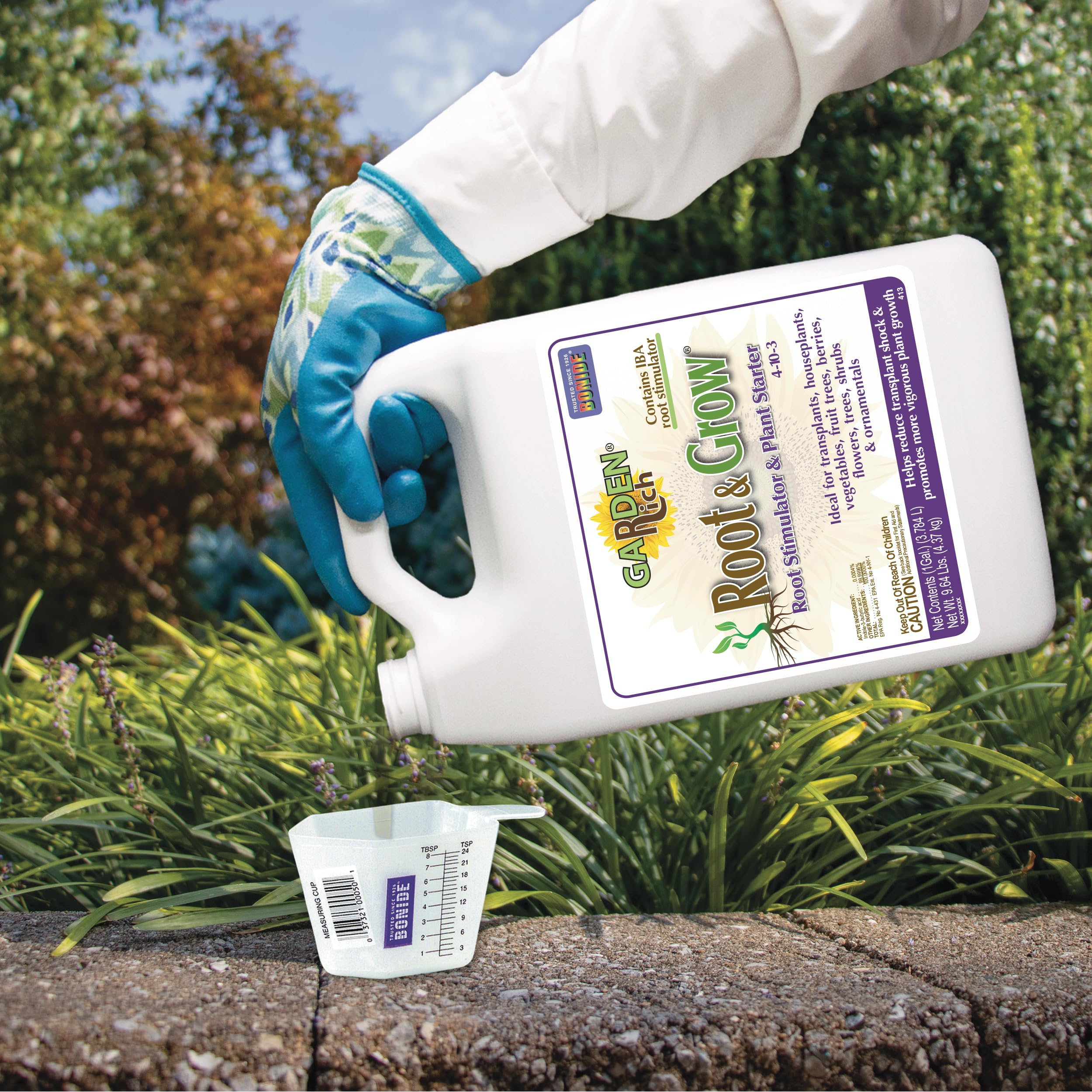 Bonide Root & Grow Concentrate usage in garden