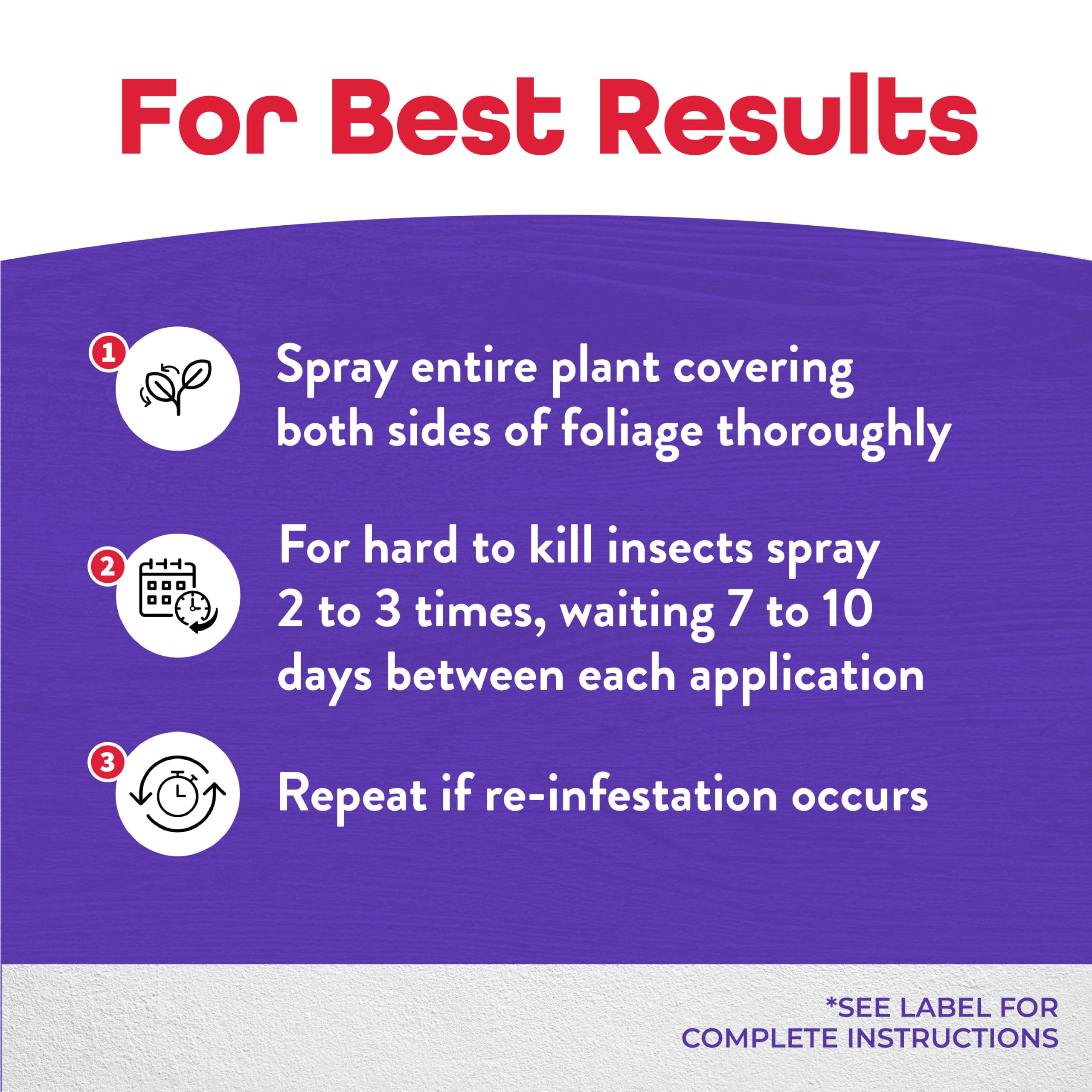 Bonide Systemic Insect Control 16 oz concentrate usage instructions