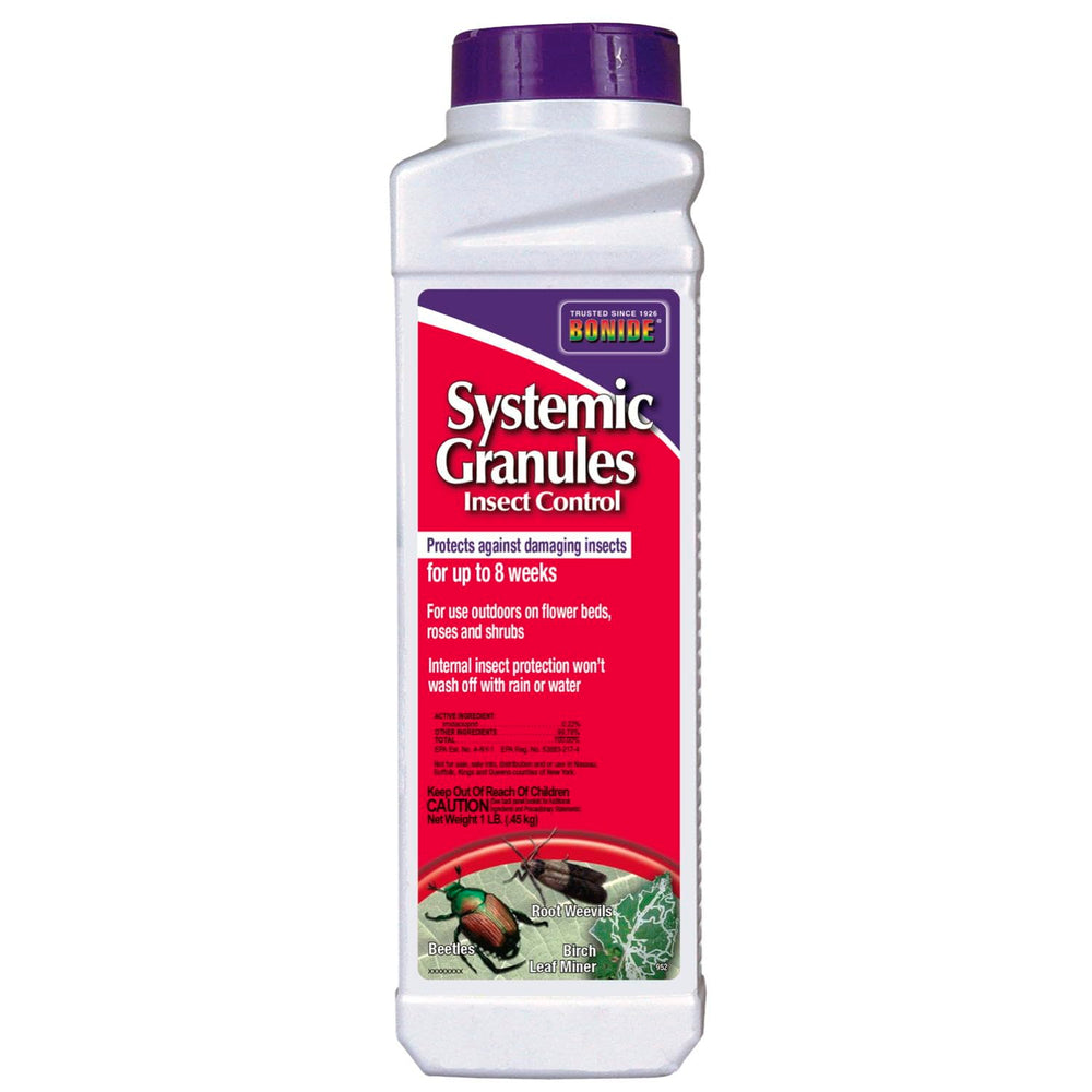 Bonide Systemic Insect Control Granules 1 lb packaging front view