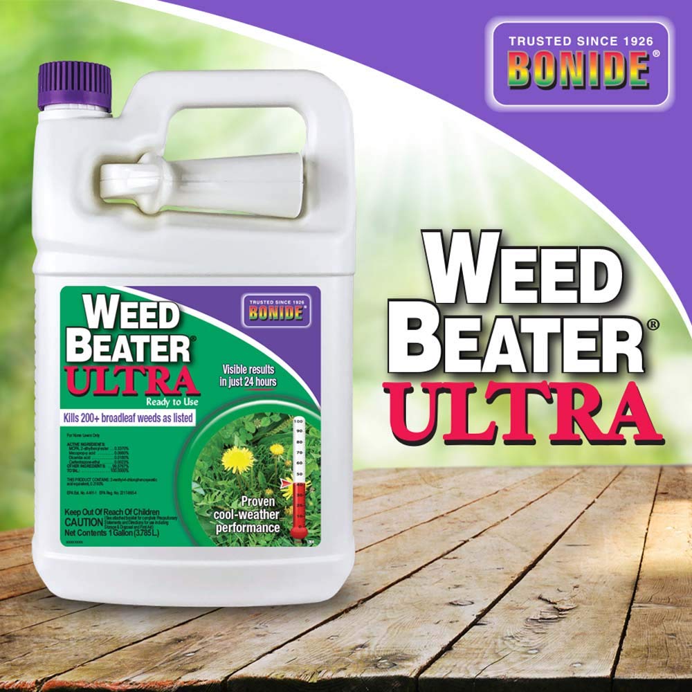 Bonide Weed Beater Ultra label showing product information