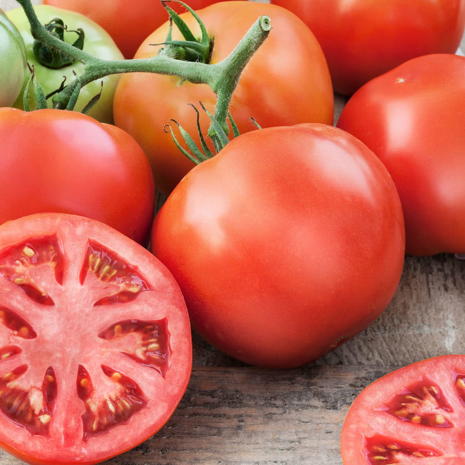 Bonnie Plants Big Beef Tomato close-up of ripe fruit