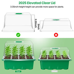 Bonviee adjustable humidity dome for seed starter trays