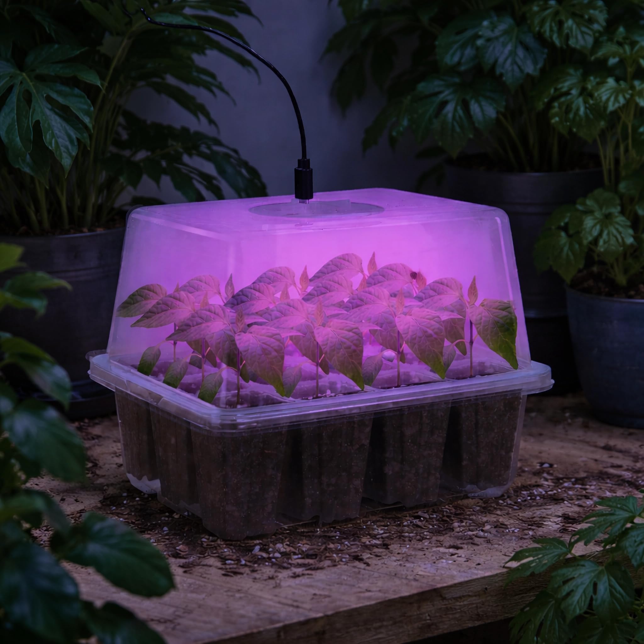 Bonviee seed starter trays packaging and features
