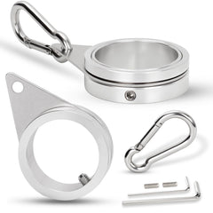 BONWIN 1.5-inch flag pole ring clips front view