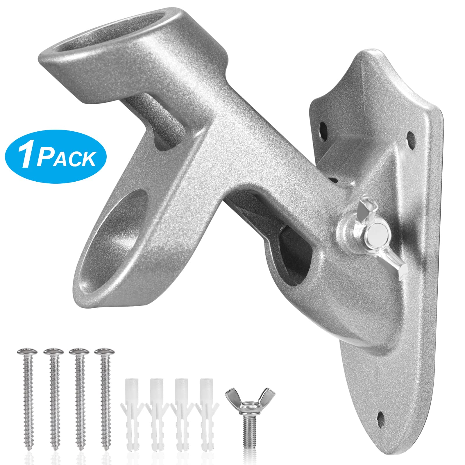 BONWIN Flag Pole Holder Bracket, installation hardware included