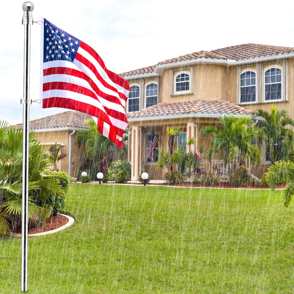 BONWIN flag pole rings package dimensions