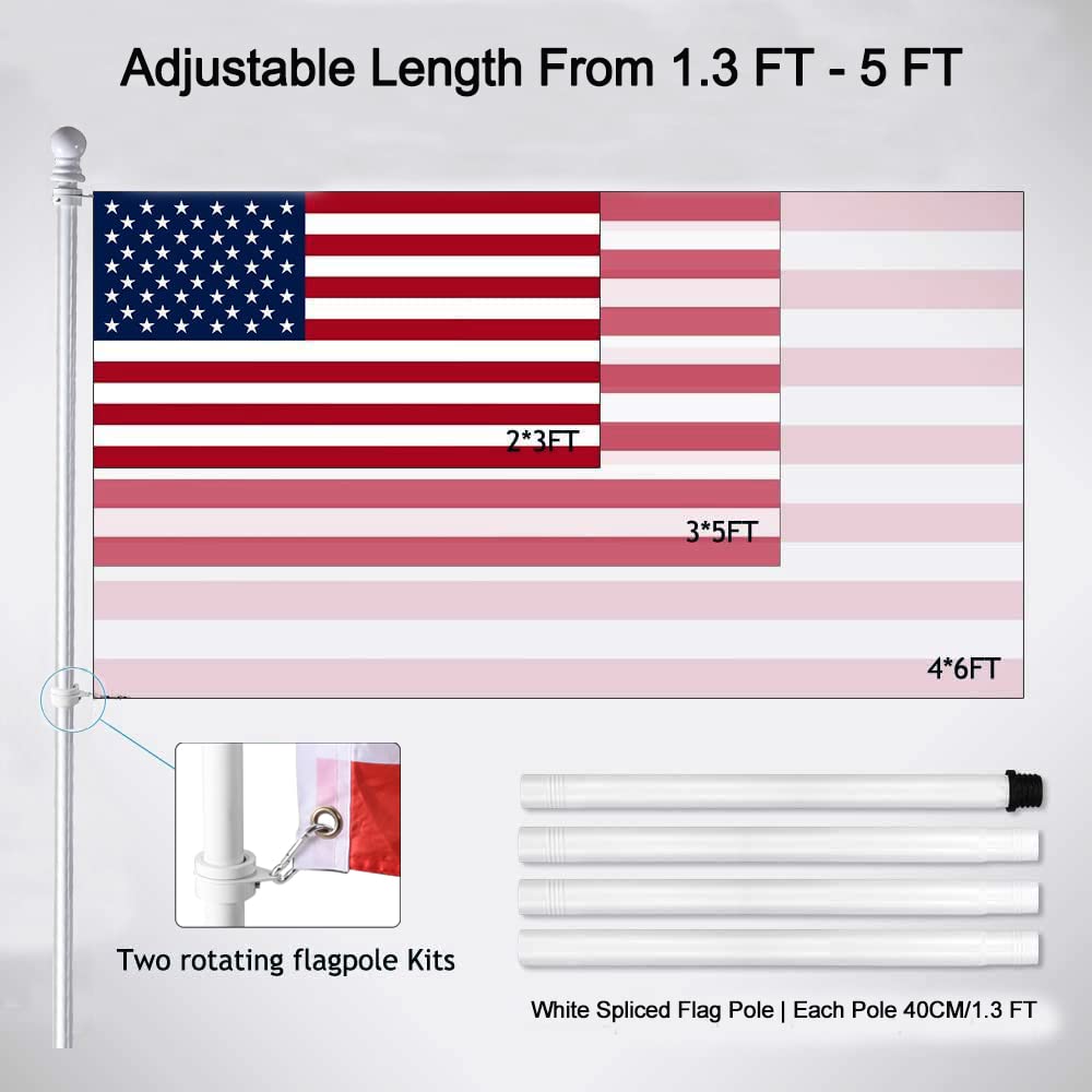 BONWIN flagpole kit installation instructions