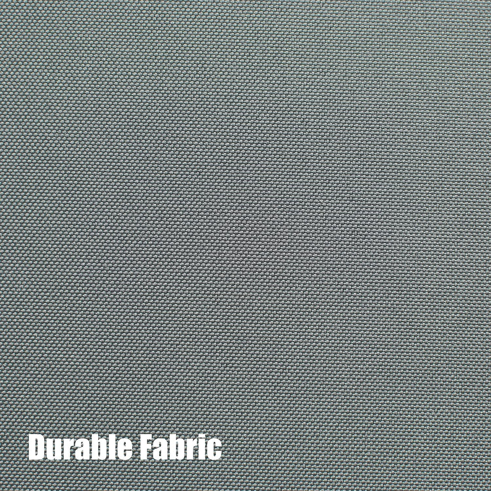BONZER grey outdoor curtain with rust-proof grommets