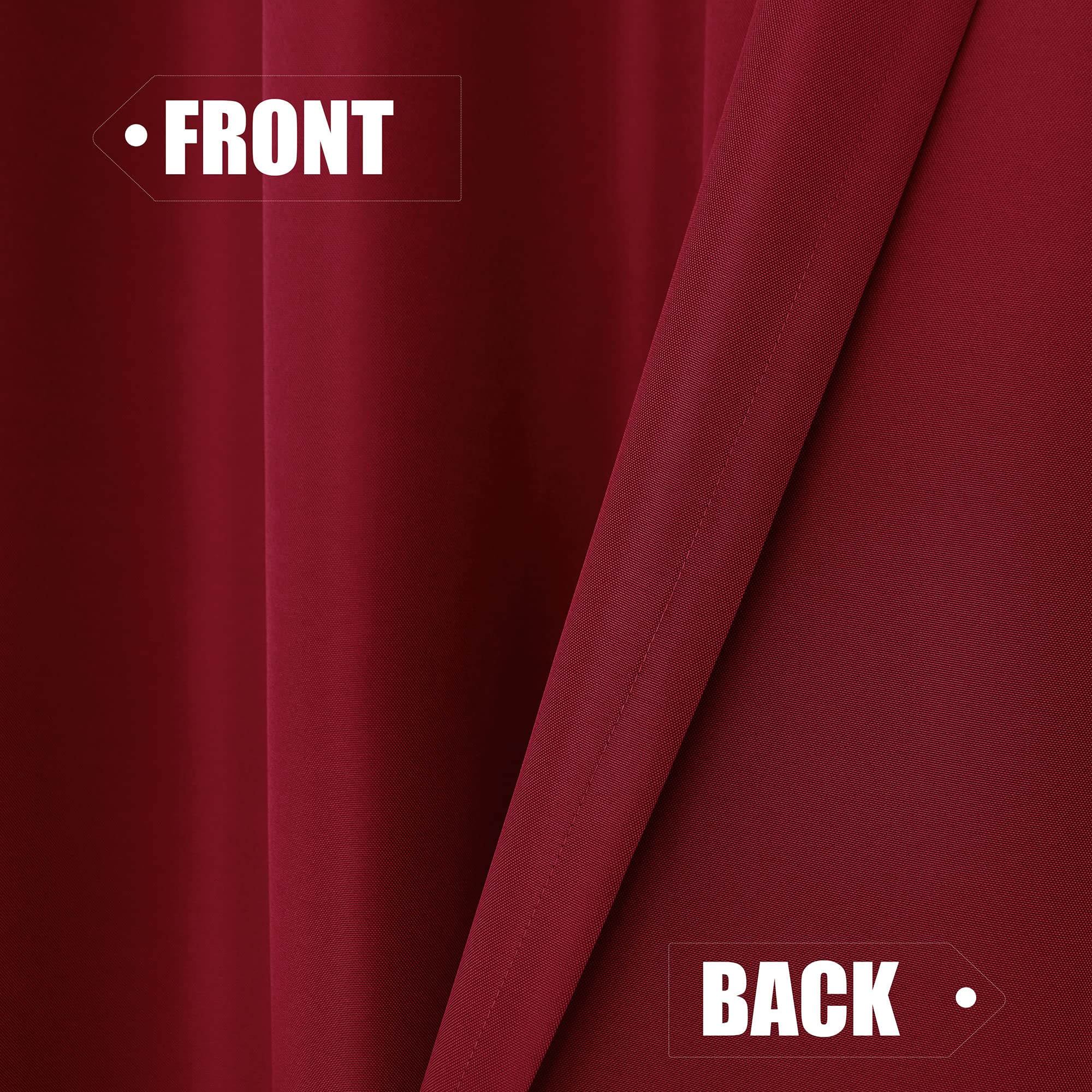 BONZER outdoor curtain in a rainy weather scenario