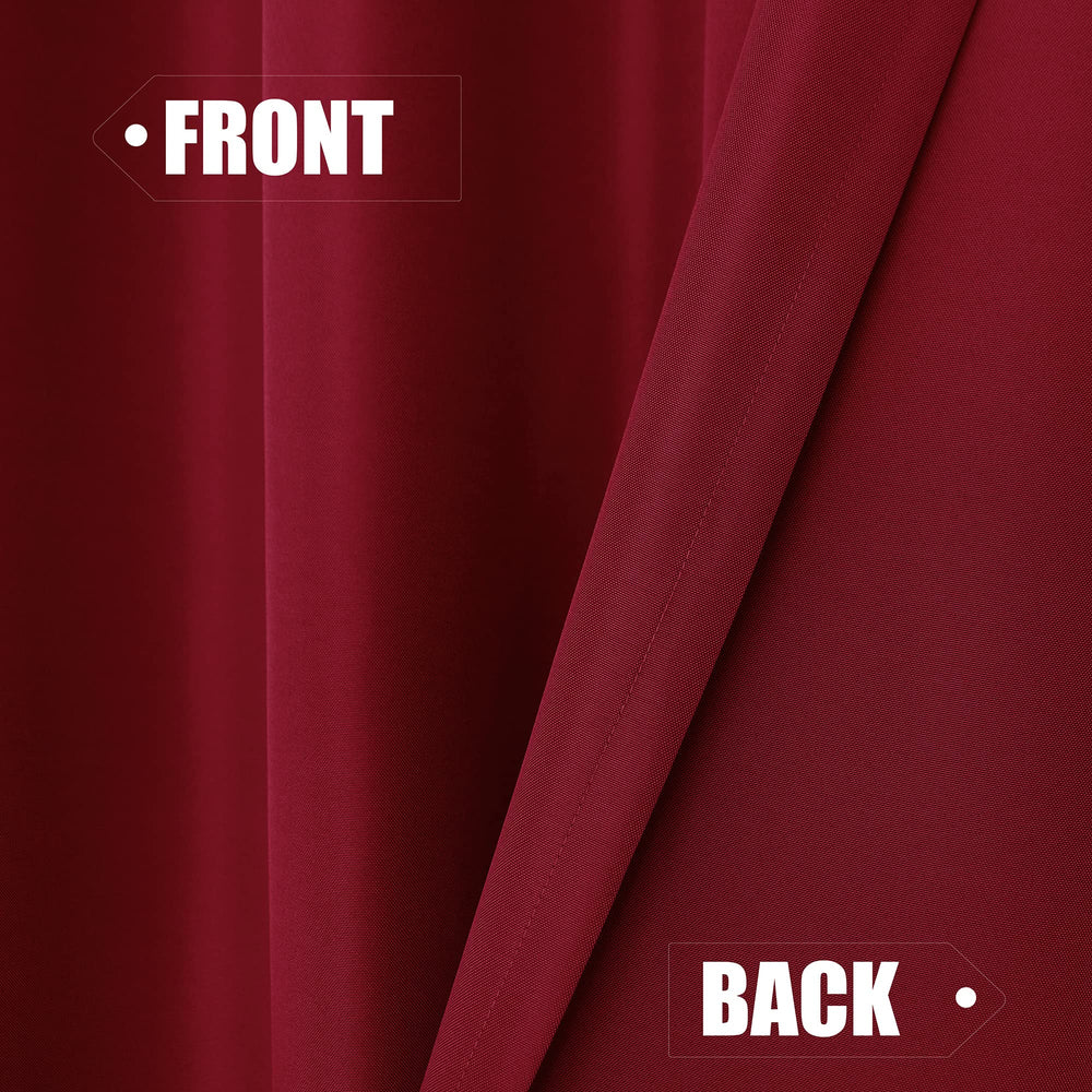 BONZER outdoor curtain in a rainy weather scenario