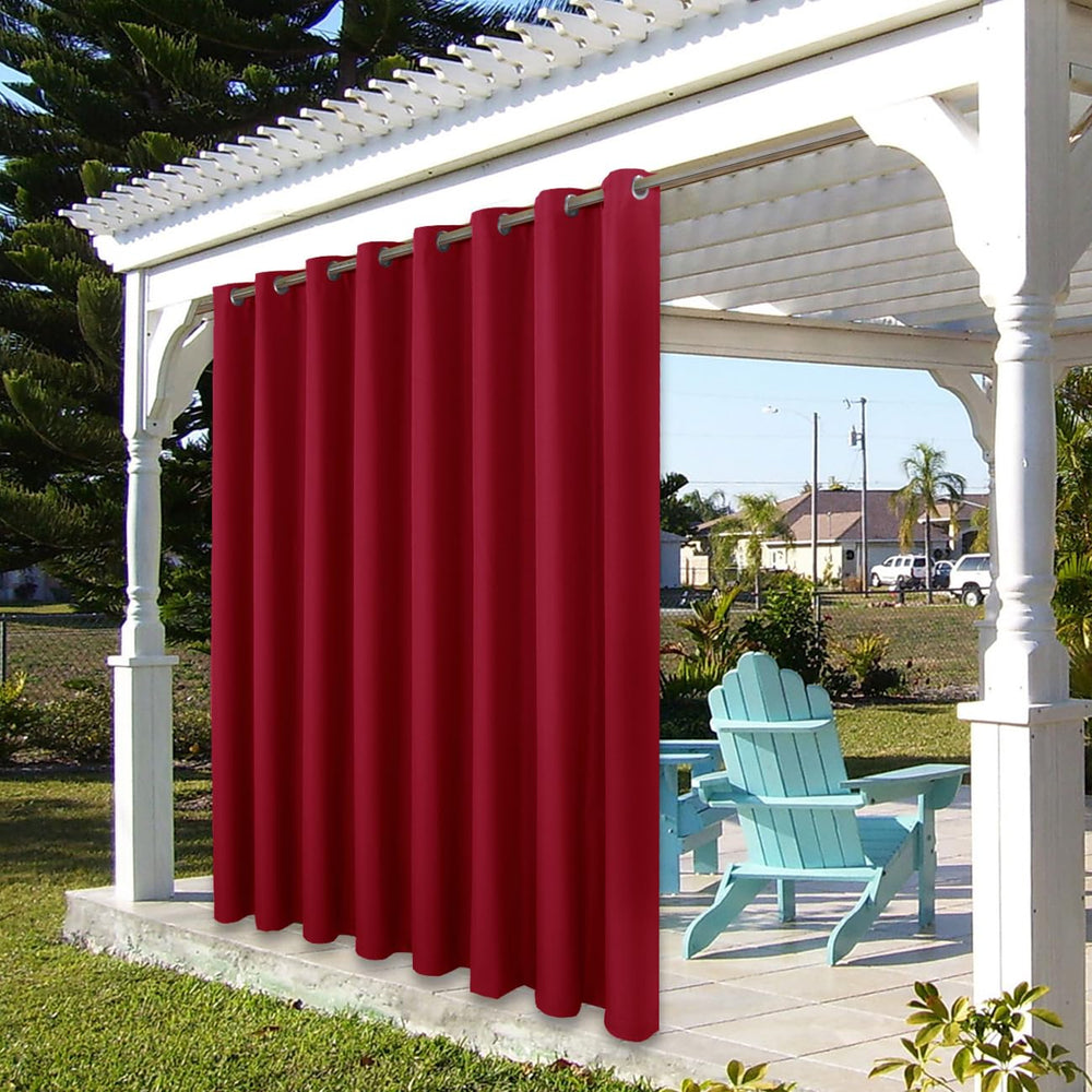 BONZER Outdoor Curtain in rainy weather