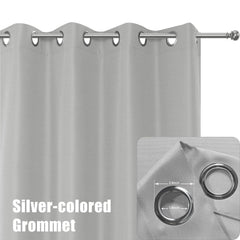 BONZER Outdoor Curtain showcasing rust-proof grommet detail