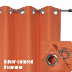 BONZER Outdoor Curtain with grommets close-up