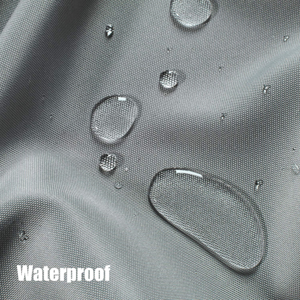 BONZER Outdoor Waterproof Curtain grey side view