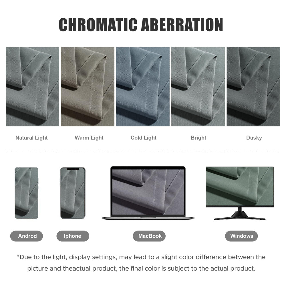 BONZER Outdoor Waterproof Curtain installation example