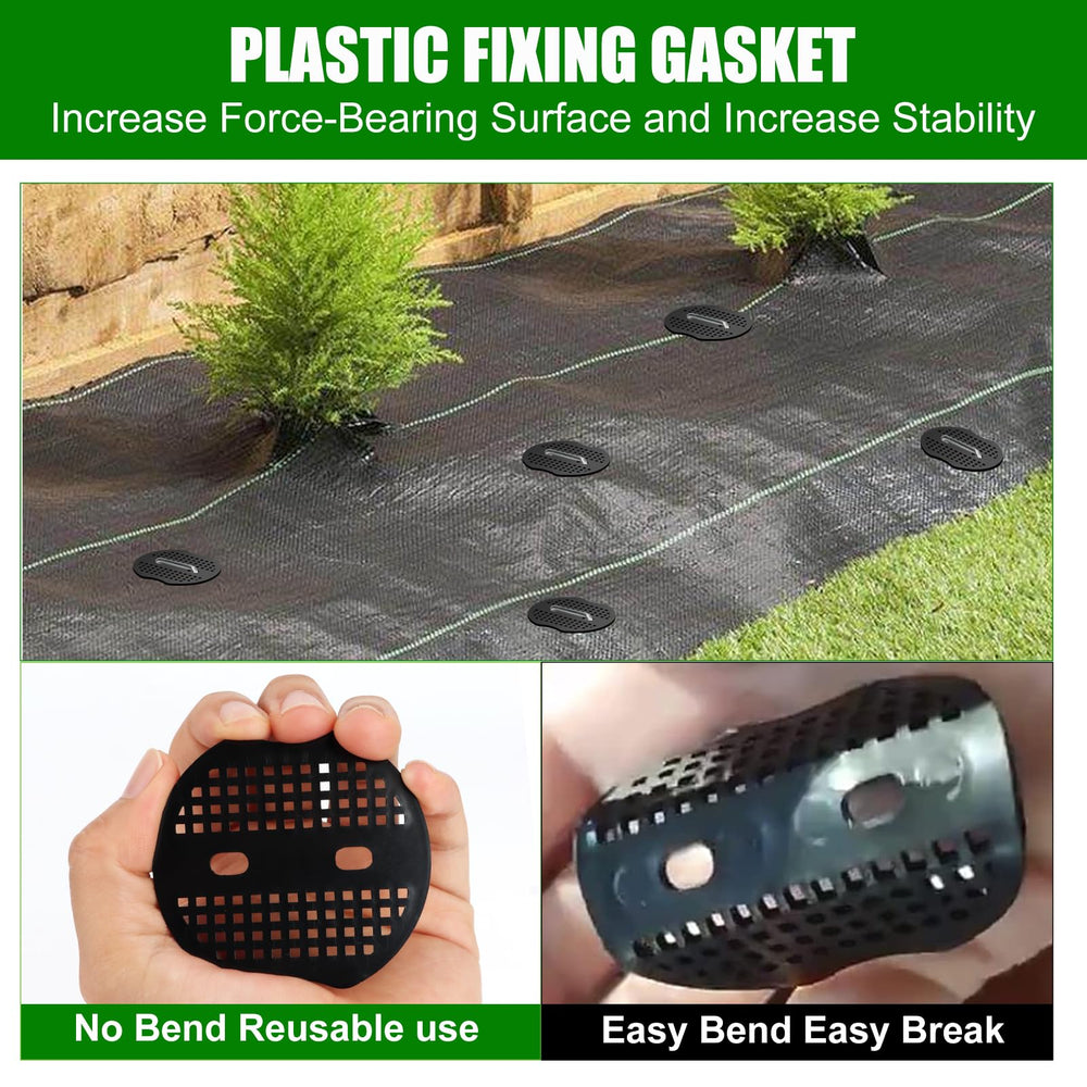 Boochcom Turf Nails Set featuring stainless steel stakes