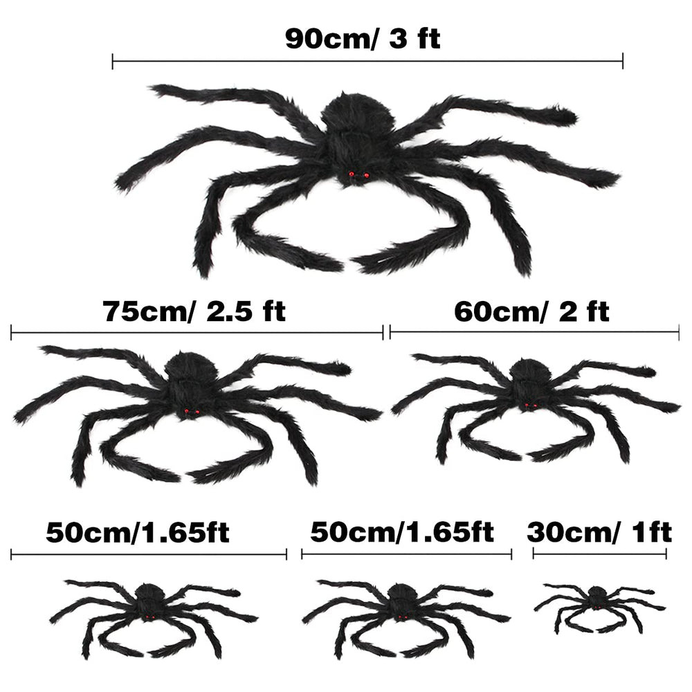 Boogem Halloween Spider 60cm displaying bendable legs