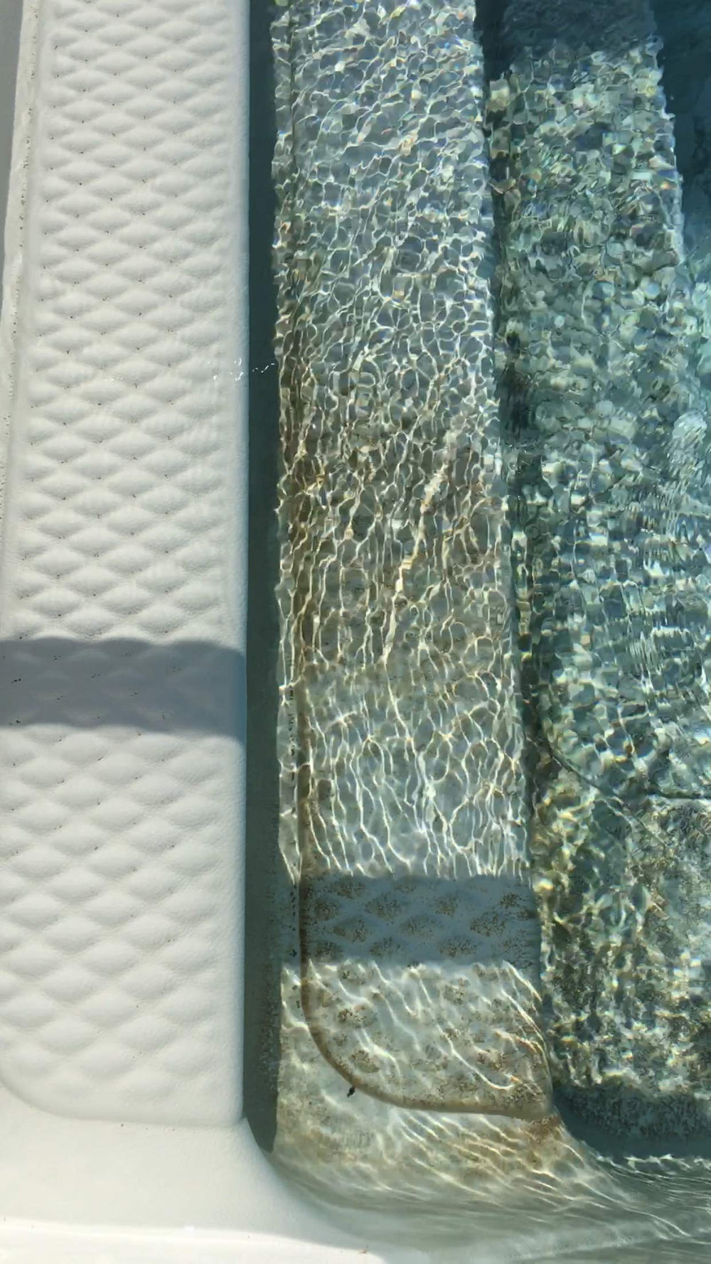 Bosh Chemical Vanish Pool Stain Remover application in pool