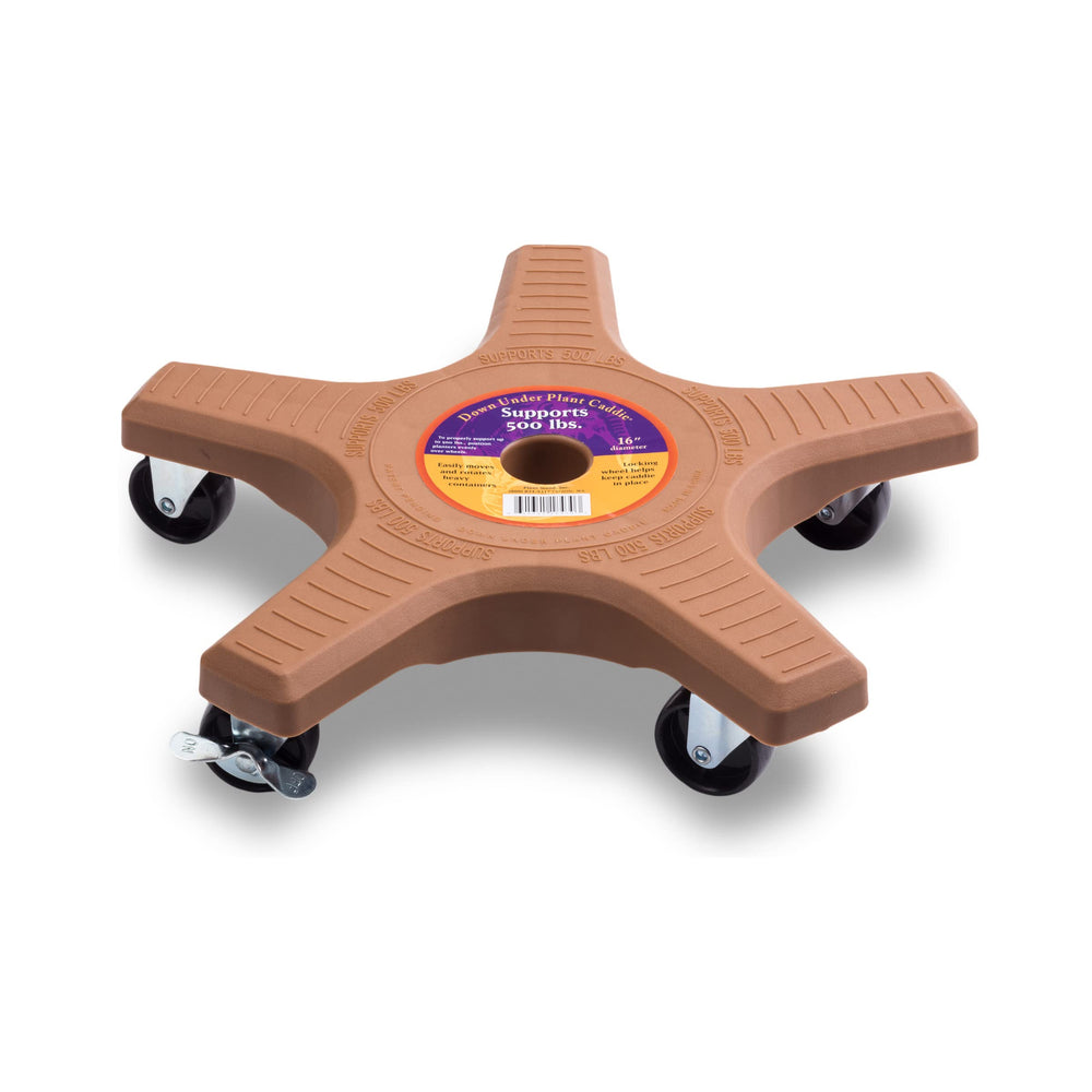 Bosmere 16" Plant Caddie front view with wheels