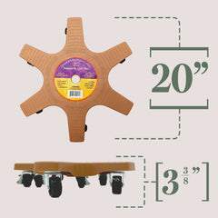 Bosmere 20-inch Plant Caddie side view