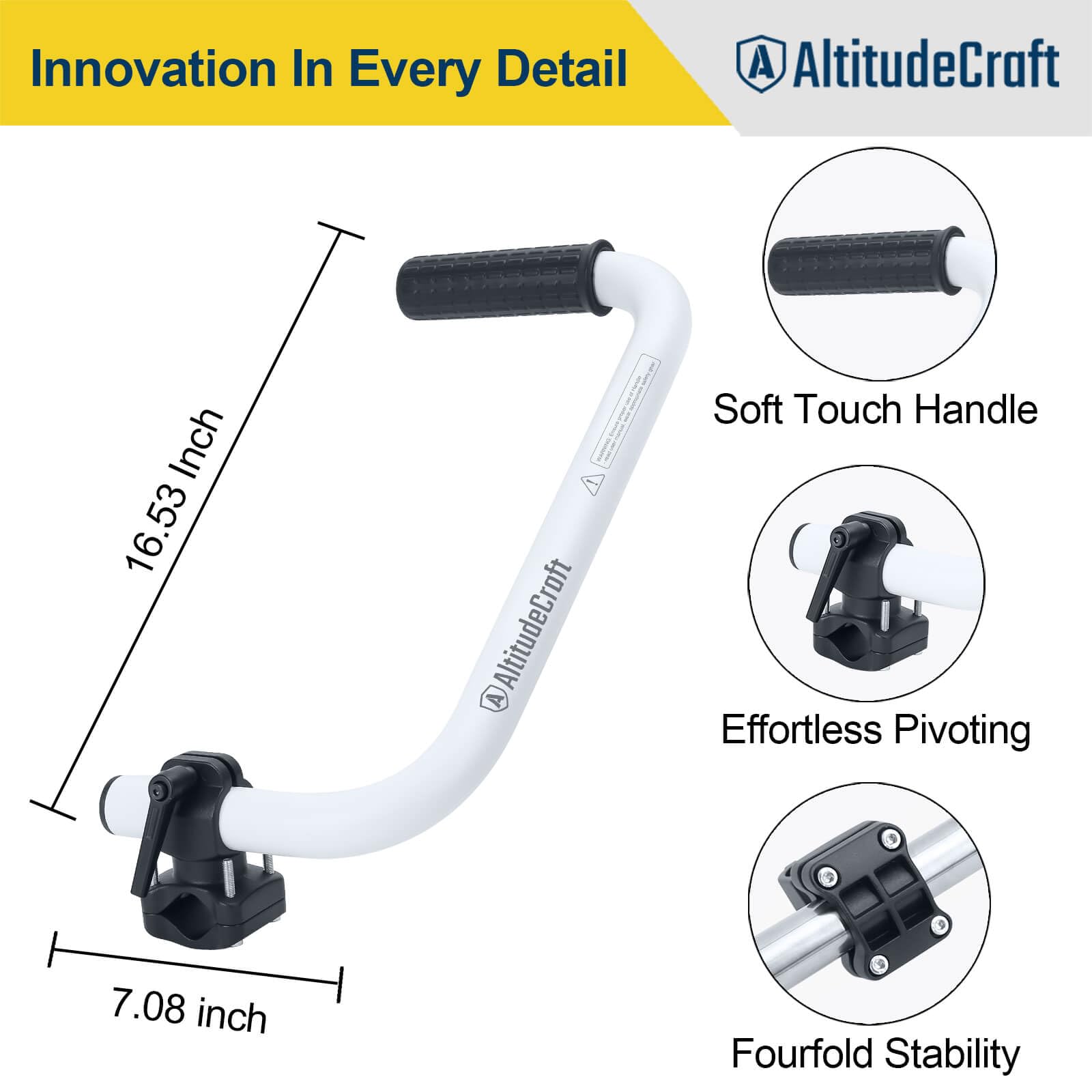Both AltitudeCraft handle extensions showing lightweight construction