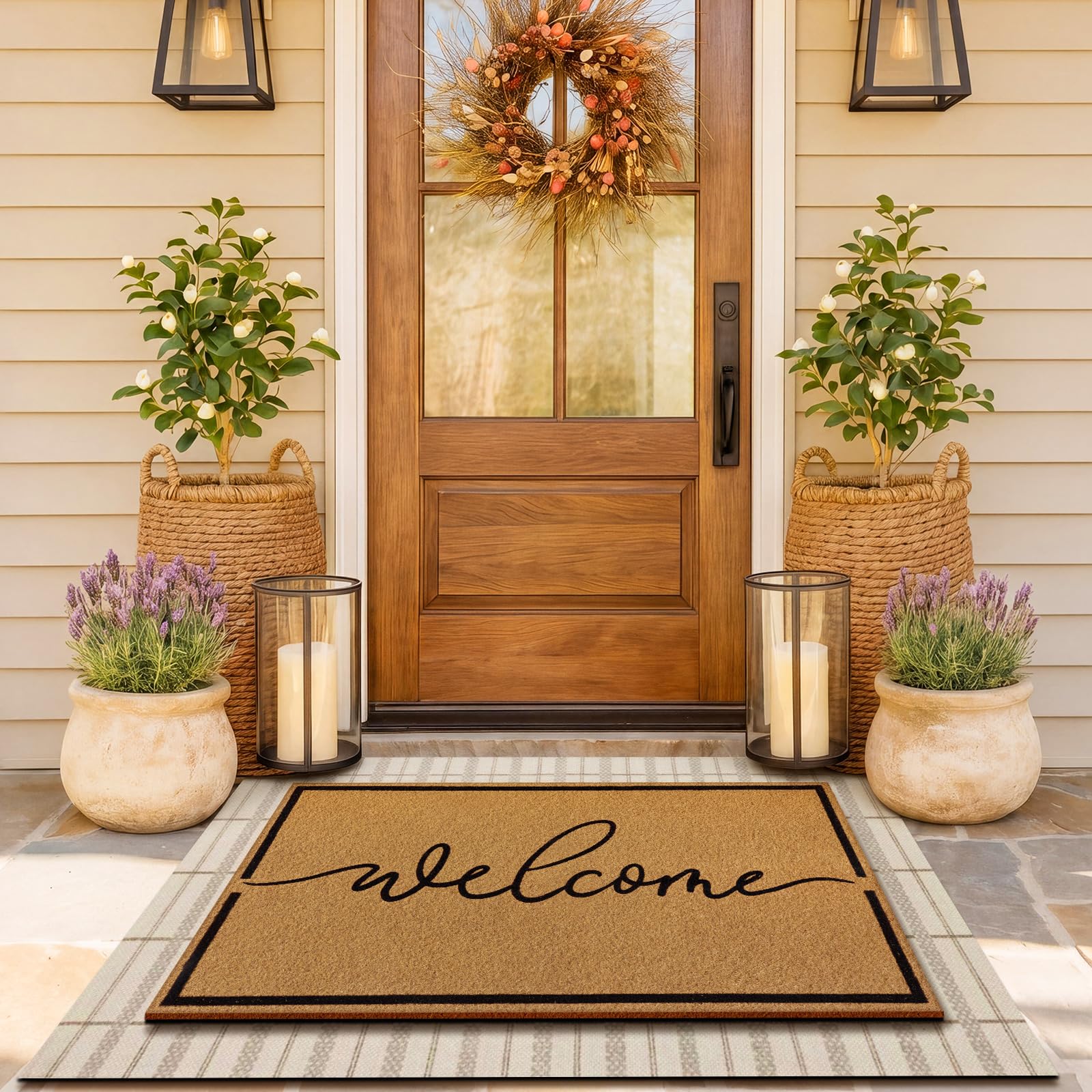 Bottom layer of Drydiet doormat measuring 23.6 x 35.4 inches