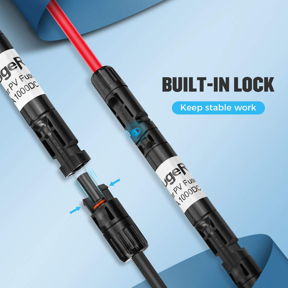 BougeRV 30A Solar Fuse Holder in outdoor setting