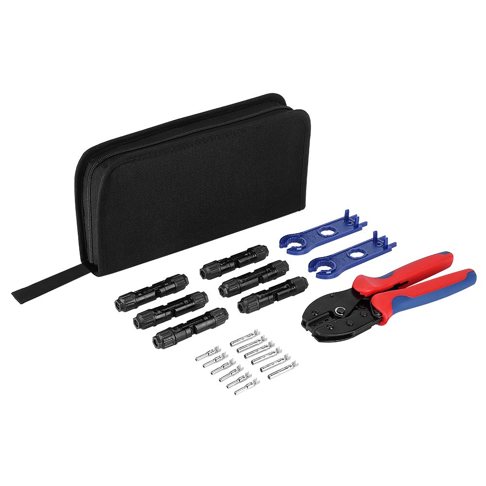 BougeRV Solar Crimper Tool Kit components overview
