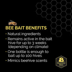 Bountiful Bees Bee Bait Swarm Lure on a wooden surface