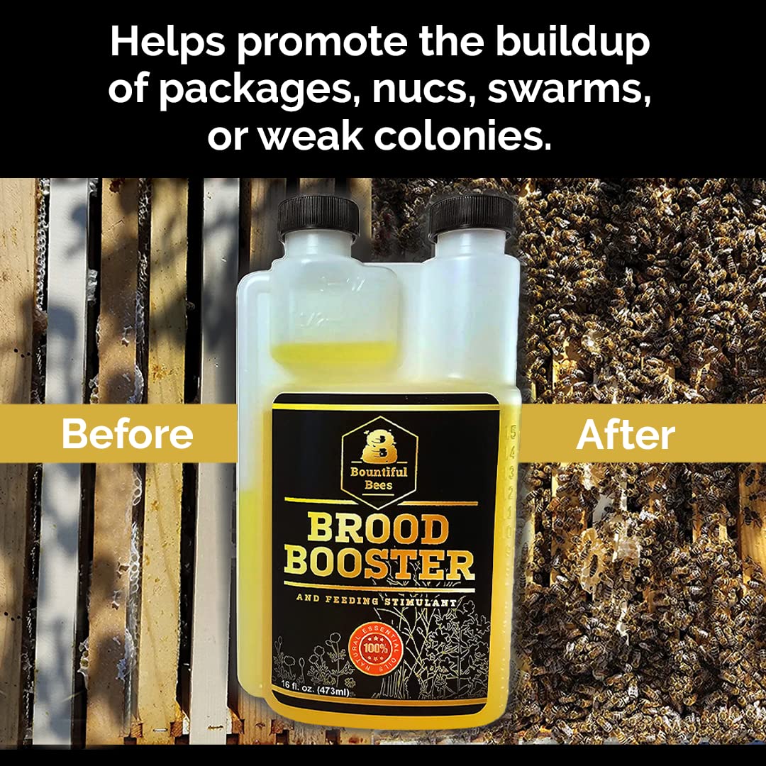 Bountiful Bees Brood support measuring spout close-up