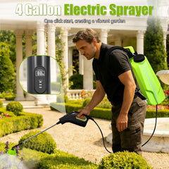 Bourid Backpack Sprayer side view showcasing adjustable telescopic wand