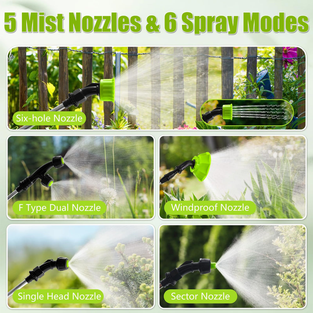 Bourid Backpack Sprayer with filled water tank