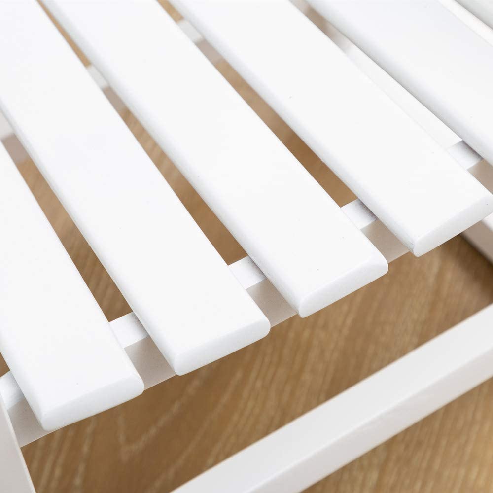 BplusZ Kids Wooden Rocking Chair close-up of wood finish
