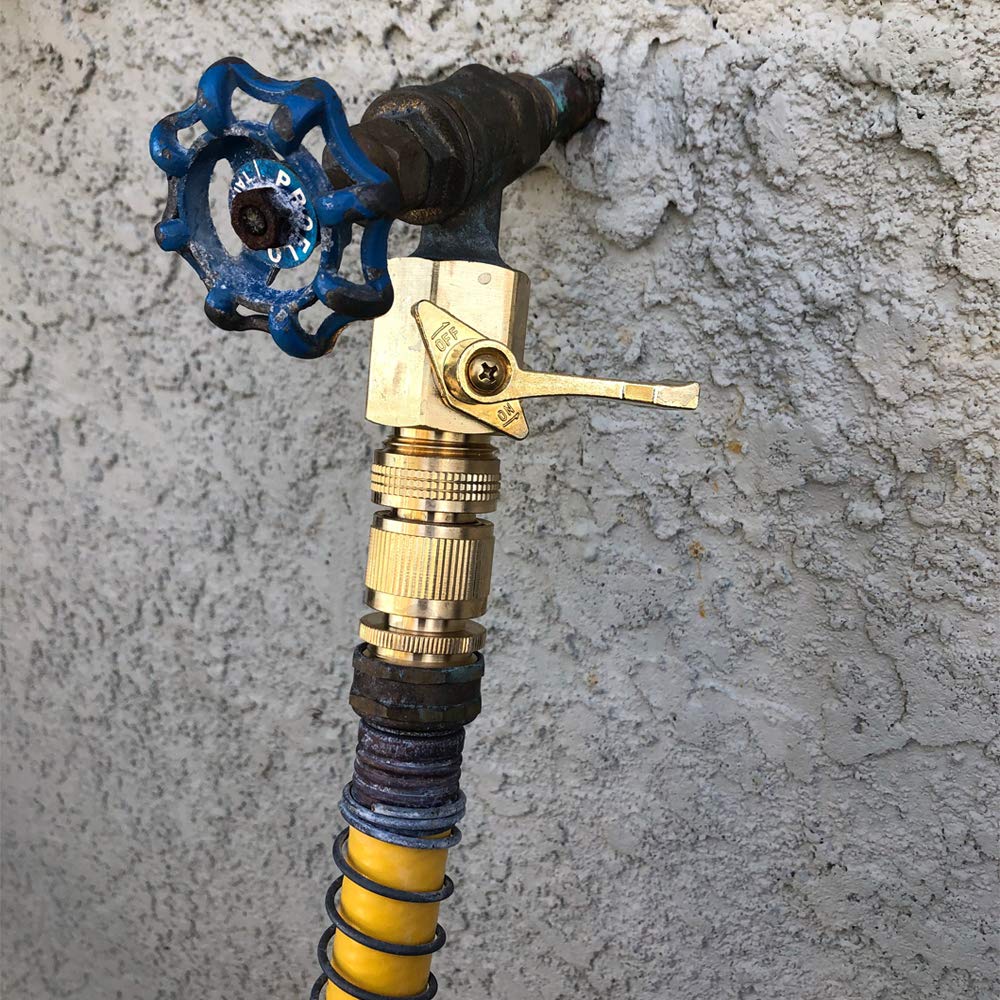 Brass connectors showing durability and quality