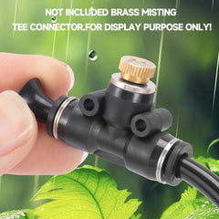 Brass Misting Nozzles set with O Rings