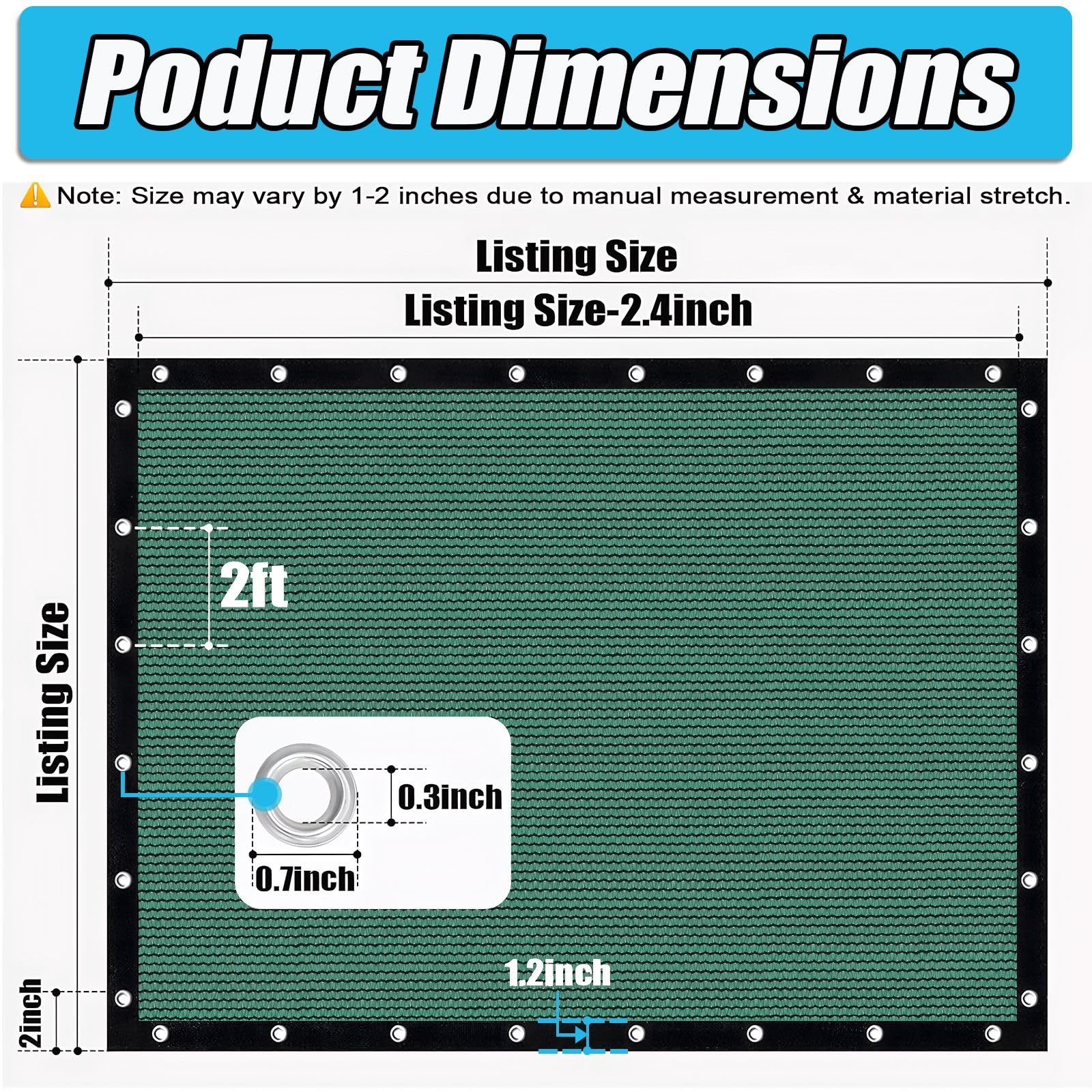 Breathable Amagenix sun shade cloth allowing light and air