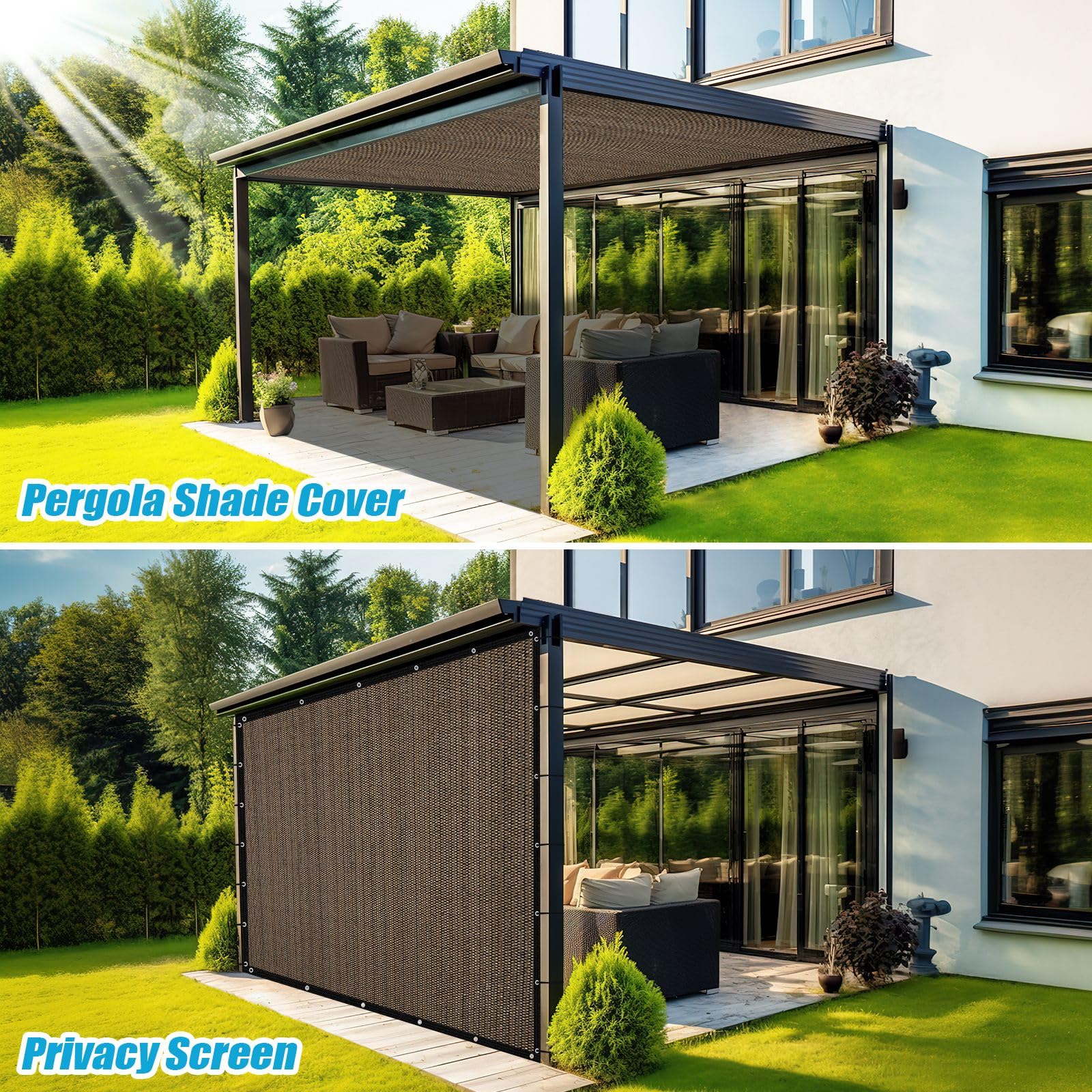 Breathable material of Amagenix Sun Shade Cloth