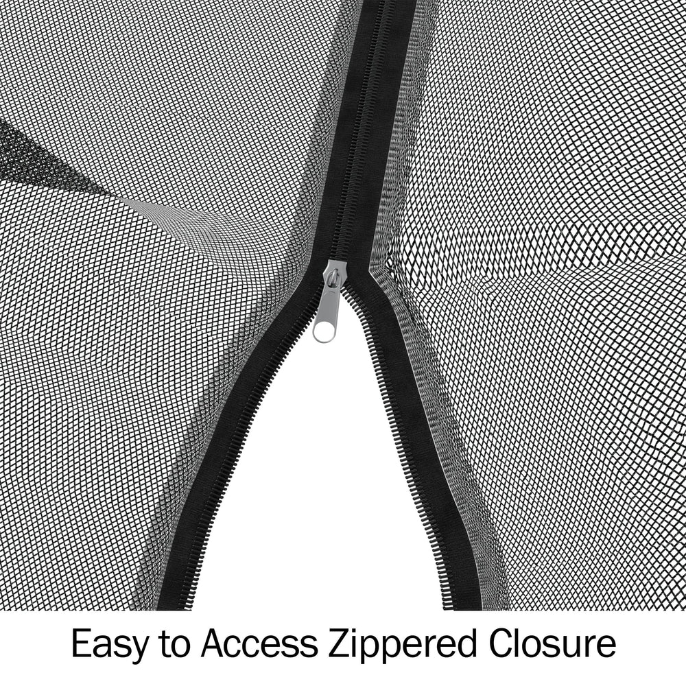 Breathable mesh fabric of the mosquito net