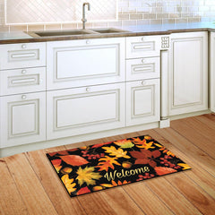 Briarwood Lane Fall Doormat displayed on a porch