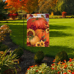 Briarwood Lane Fall Garden Flag with sewn-in sleeve for easy display