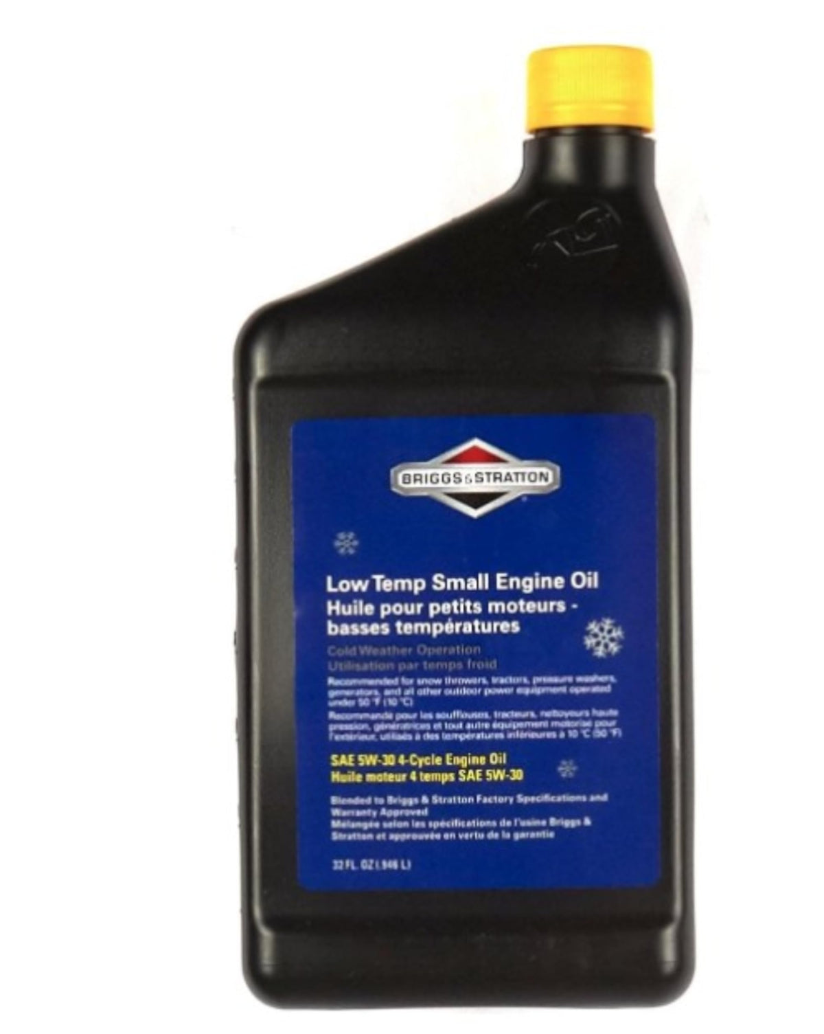 Briggs & Stratton 100030C 32oz Snow Thrower Oil front view