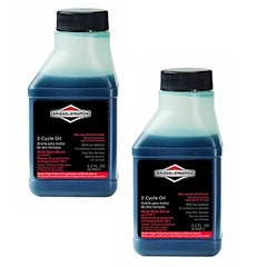 Briggs & Stratton 2 Cycle Oil 100107-2PK packaging and contents