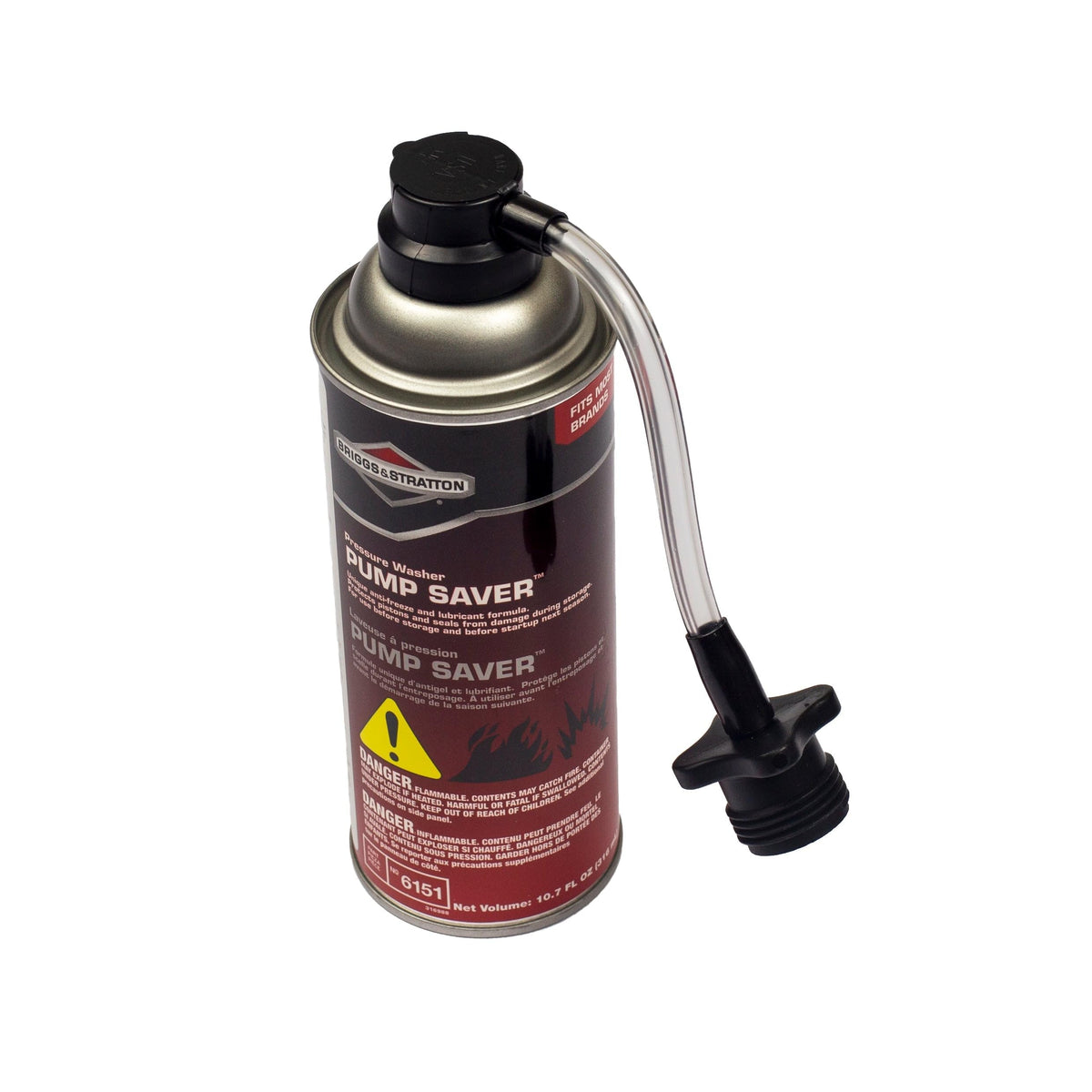 Briggs & Stratton 6151 Pump Saver 10.7 oz bottle front view